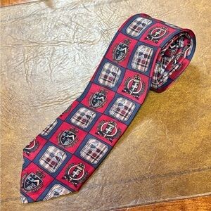 SUTTER & GRANT 100% Silk Golf Tie